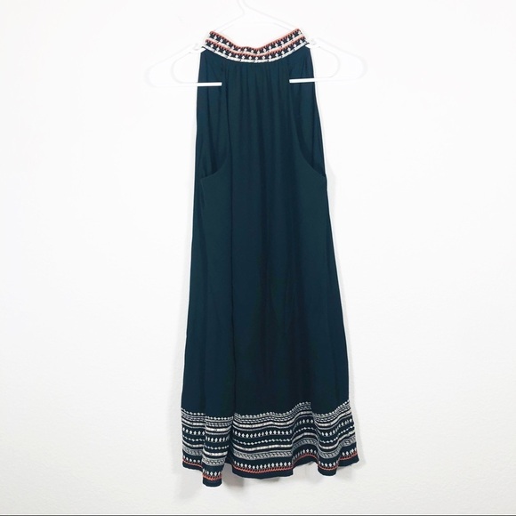 🔥SALE🔥 Anthropologie THML black embroidered popover sundress - Picture 2 of 6